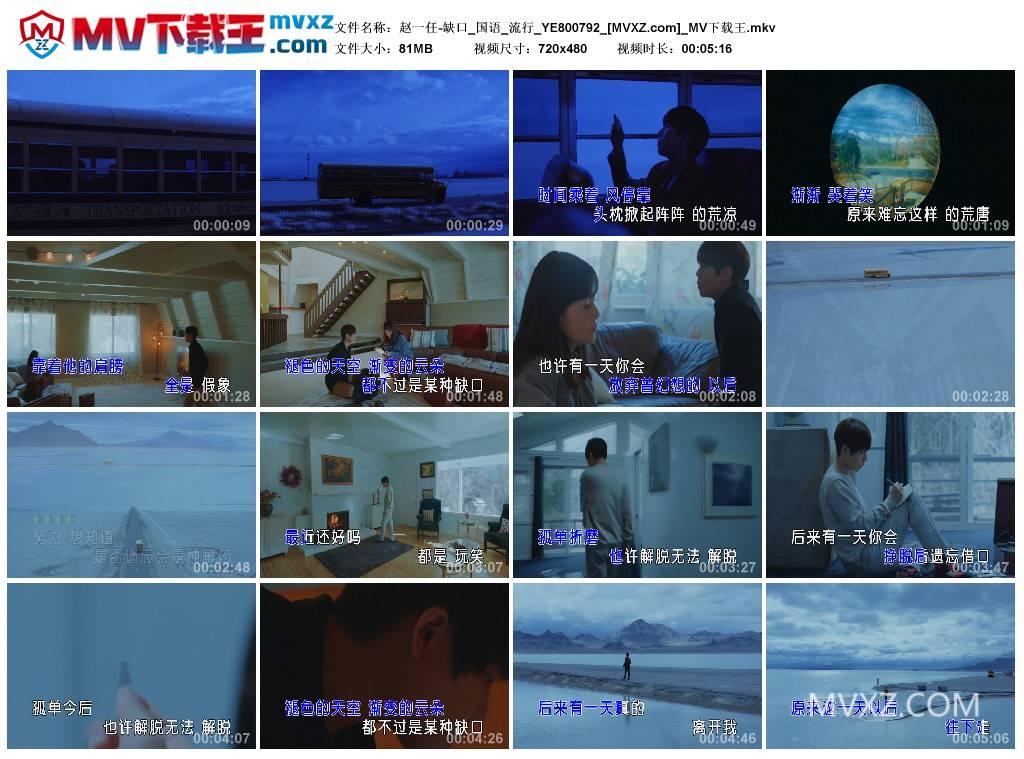 赵一任-缺口_国语_流行_YE800792